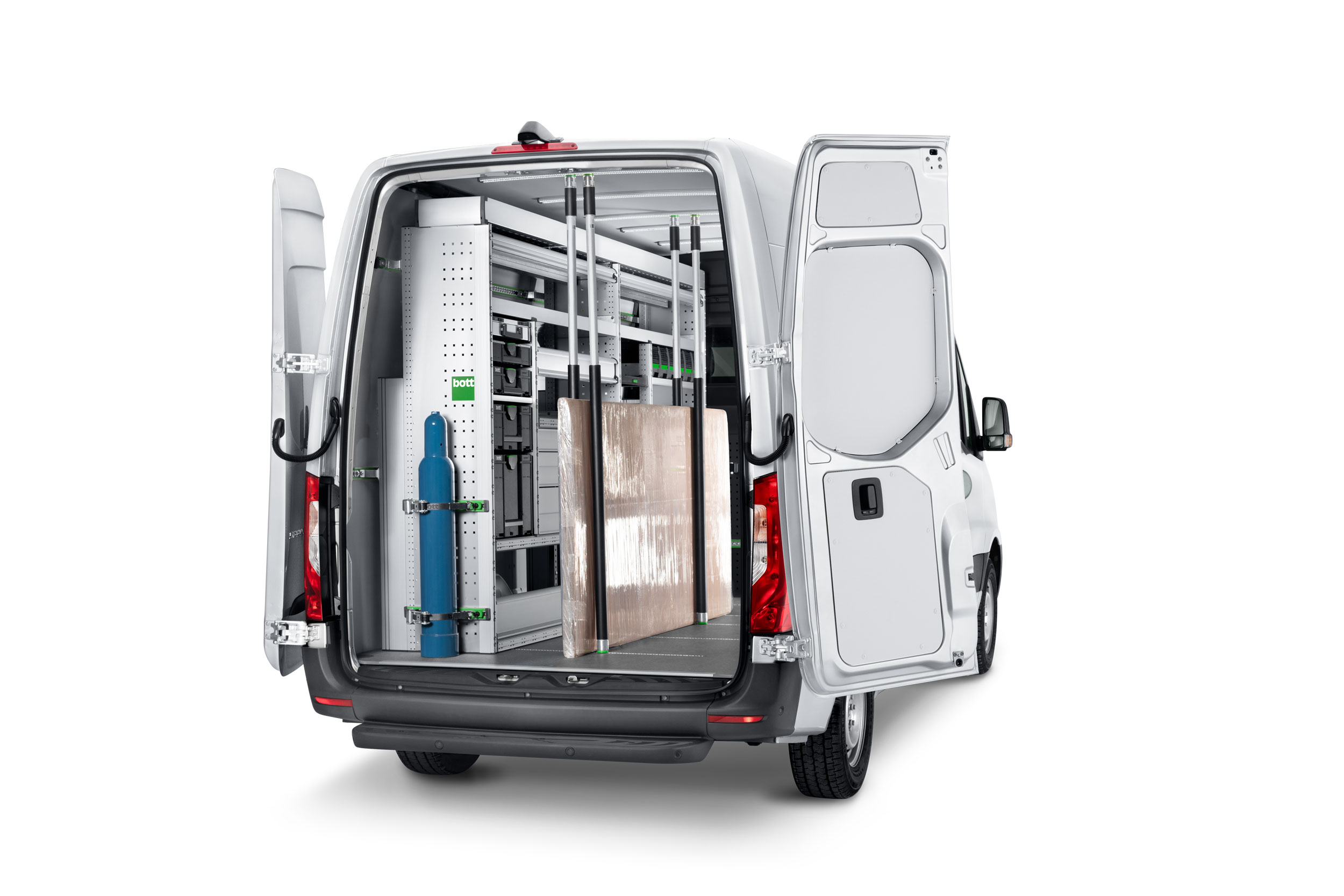 van racking for large vans